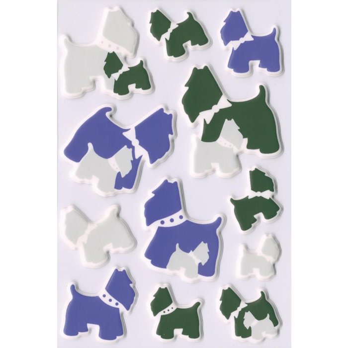 Pegatinas autoadhesivas para perros HERMA de la serie MAGIC