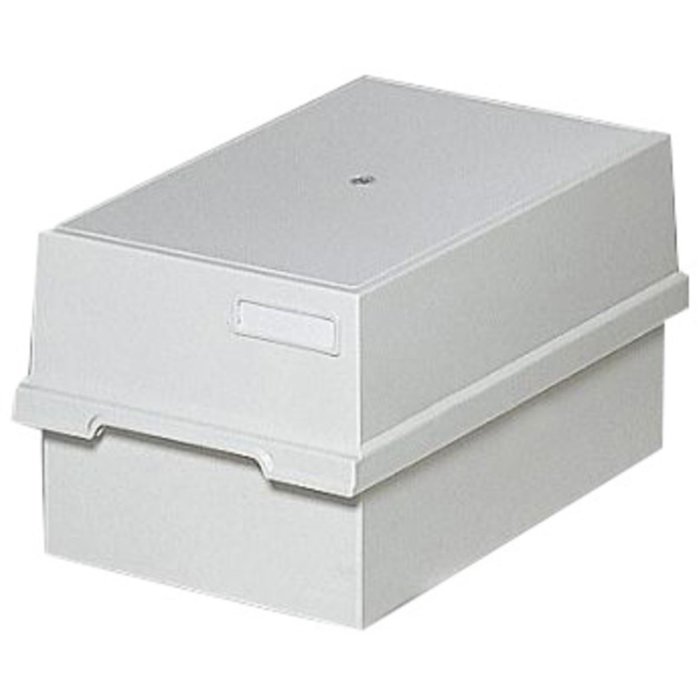 Caja para 1000 fichas A4 Gris claro