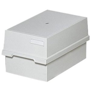 Caja para 1000 fichas A4 Gris claro