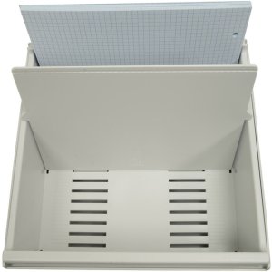 Caja para 500 tarjetas A6 K Gris claro
