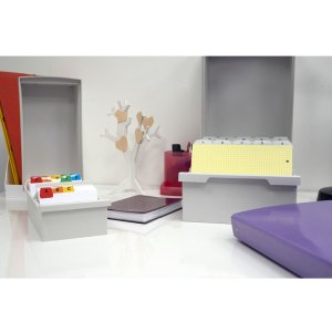 Caja para 500 tarjetas A6 K Gris claro