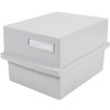 Caja para 500 tarjetas A6 K Gris claro