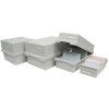 Caja para 500 tarjetas A6 K Gris claro