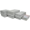 Caja para 500 tarjetas A6 K Gris claro