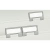 Juego de jinete de visibilidad con 5 piezas - gris piedra