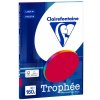 Paquete de 50 hojas de papel PPP, DIN A4 21x29,7cm, 160g rojo cereza