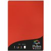 Papel de polen A4 120 g 50 hojas rojo coral