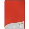 Papel A4 Polen 210g rojo coral 25 hojas