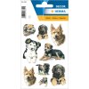 simpáticas pegatinas de perros de la serie DECOR, autoadhesivas