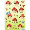 Pegatinas Setas de la suerte de la serie DECOR de material autoadhesivo