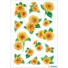 Pegatinas HERMA girasoles de la serie DECOR autoadhesivas