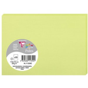Tarjeta C6 Polen 210g brote verde