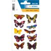 Pegatinas de mariposas brillantes de la serie DECOR