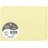 Tarjeta C6 Doble 210g Amarillo Canario
