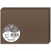 Tarjeta C6 Doble 210g marrón