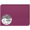 Tarjeta C6 doble 210g frambuesa