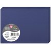 Tarjeta C6 doble 210 g azul real