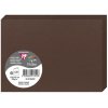 Tarjeta C6 doble 210g chocolate
