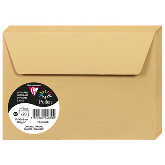 Sobre C6 Polen 120g caramelo