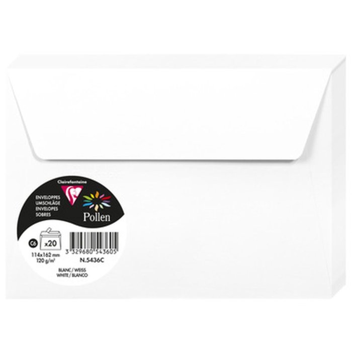 Sobre C6 Polen 120g Blanco