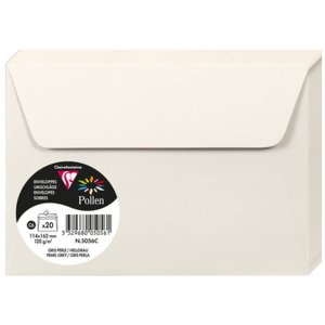 Sobre C6 Polen 120g gris claro