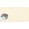 Paquete de 25 Tarjetas Dobles Polen, DL 106x213mm, 210g - Marfil