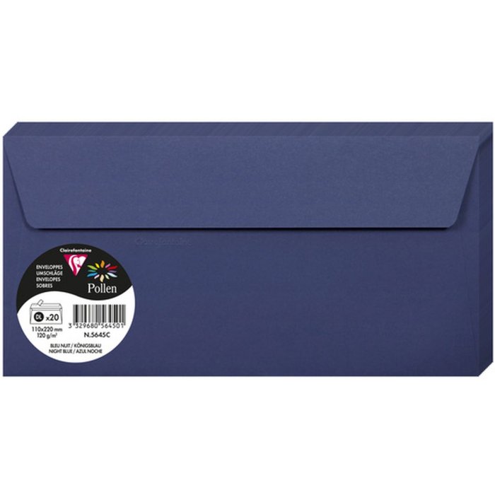 Sobre DL Polen 120g Azul Real