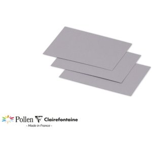 Paquete de 25 tarjetas Mini Polen, 70x95mm, 210g Koala gris