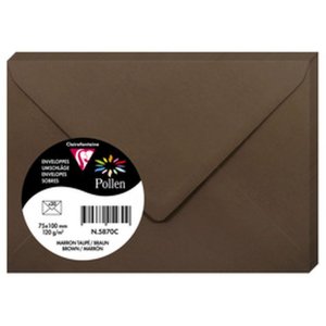 Clairefontaine Sobre Polen 20 piezas marrón 75x100...