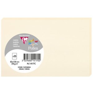 Tarjeta Polen 82x128 marfil