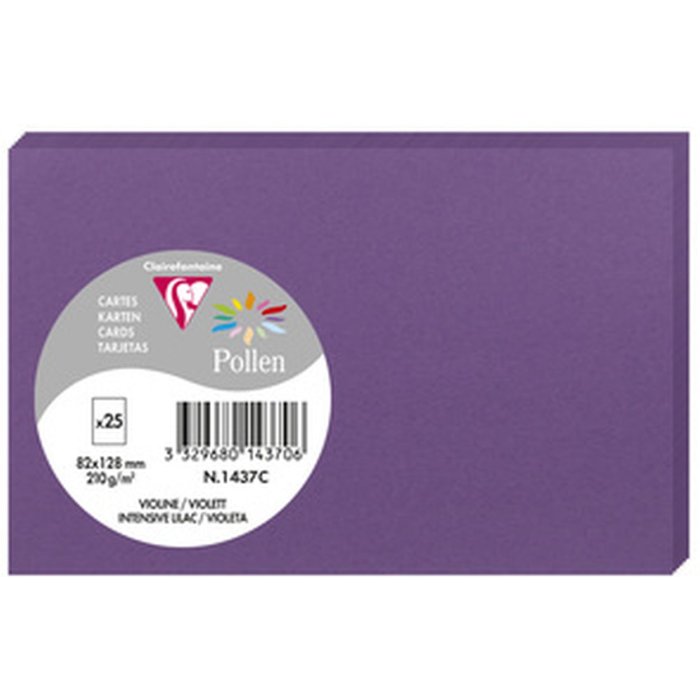Tarjeta Polen 82x128 violeta