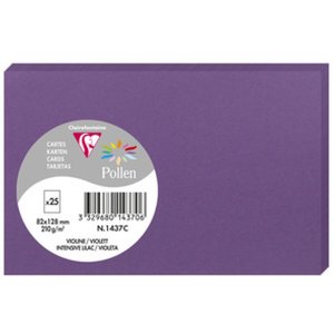 Tarjeta Polen 82x128 violeta