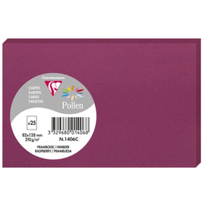 Tarjeta Polen 82x128 frambuesa