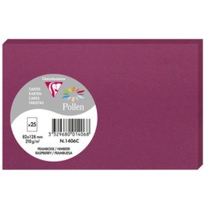 Tarjeta Polen 82x128 frambuesa