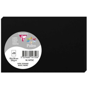 Tarjeta Polen 82x128 negra