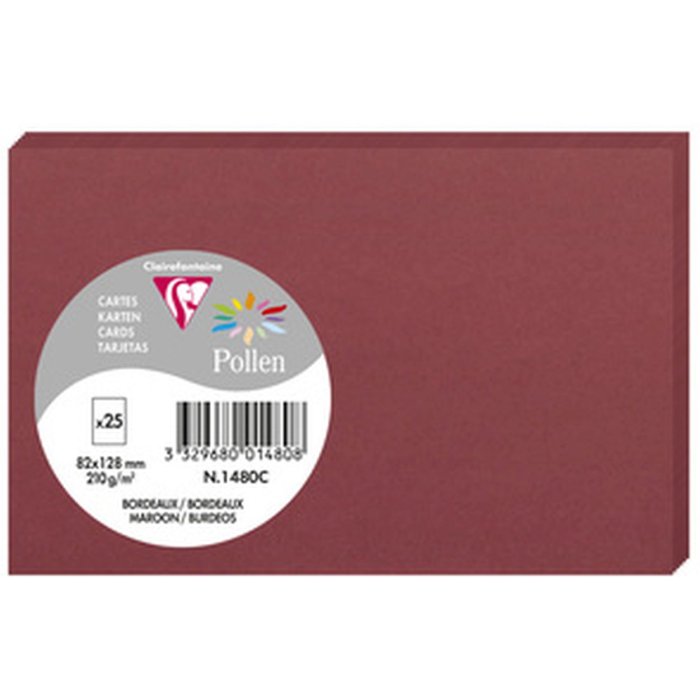 Mapa Polen 82x128 burdeos