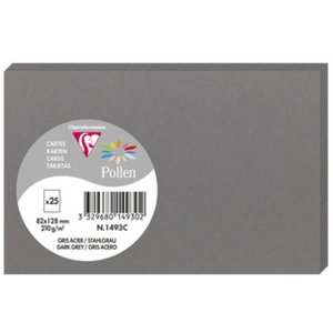 Tarjeta Polen 82x128 gris oscuro