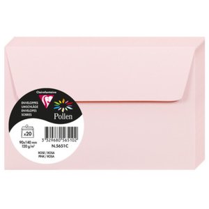 Sobre Polen 20 piezas rosa 90x140 mm 120g