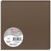 Paquete de 25 tarjetas Polen 135x135 mm marrón