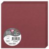 Tarjeta doble Polen 135x135 burdeos