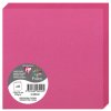 Tarjeta doble Polen 135x135 fucsia
