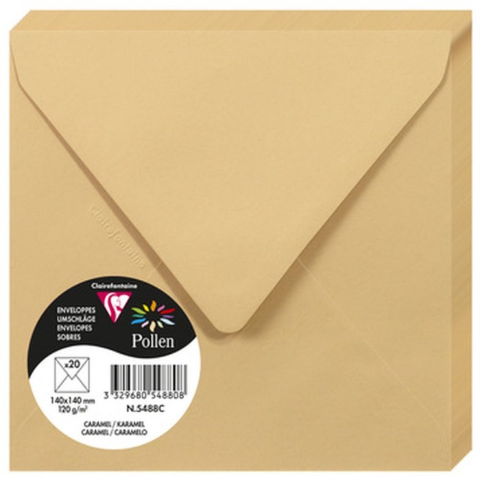 Sobre Polen 20 piezas caramelo 140x140 mm 120g
