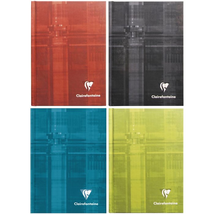 Cuaderno Clairefontaine tapa fija A6 96 hojas 10,5x14,8cm 90g cuadriculado