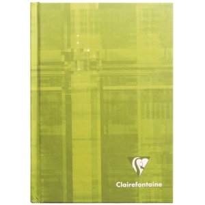 Cuaderno Clairefontaine tapa fija A6 96 hojas 10,5x14,8cm 90g cuadriculado