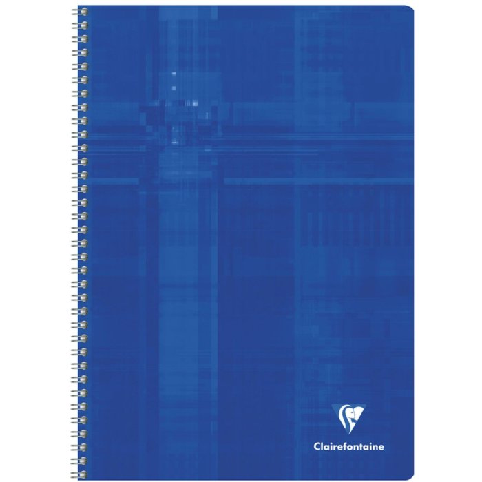 Cuaderno espiral A4 rayado con margen 50 hojas