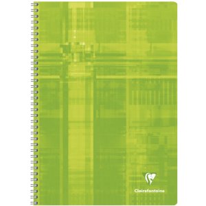 Cuaderno espiral A4 rayado con margen 50 hojas