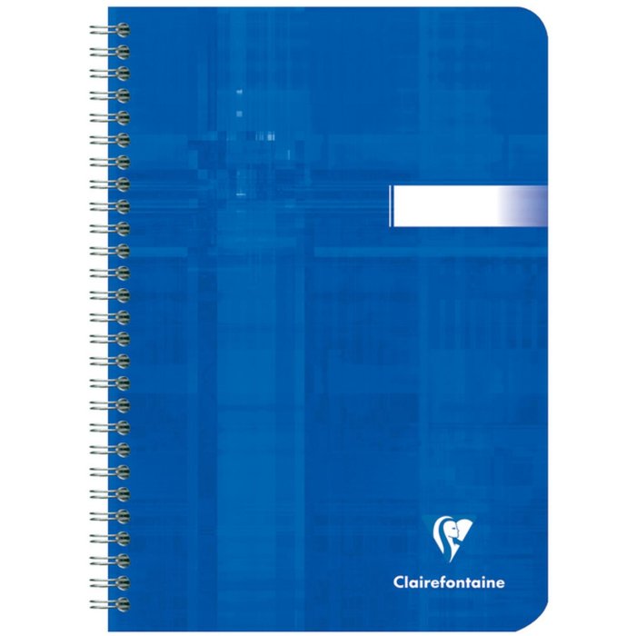 Cuaderno espiral Clairefontaine, DIN A5 14,8x21cm, 50 hojas, 90g, cuadriculado