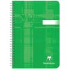 Cuaderno espiral Clairefontaine, DIN A5 14,8x21cm, 50 hojas, 90g, cuadriculado