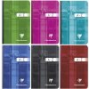 Cuaderno de índice A7 9x14cm, 96 hojas, 90g, a cuadros surtidos