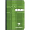 Cuaderno de índice A7 9x14cm, 96 hojas, 90g, a cuadros surtidos